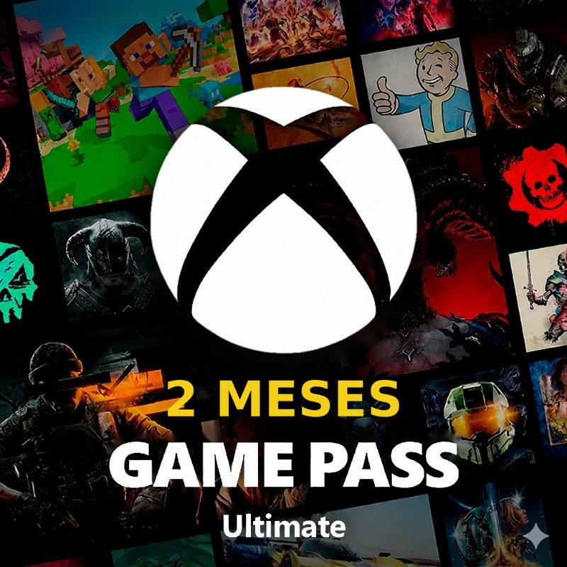 Game Pass Ultimate  -  2 MESES — jogo digital para Xbox One e Series X|S