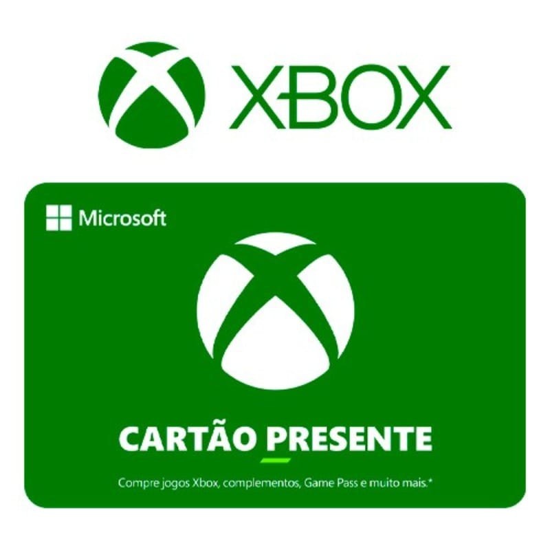 Gift Card Digital Xbox One / Series X|S:  R$ 15 Reais — jogo digital para Xbox One e Series X|S
