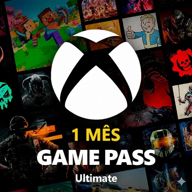 Game Pass Ultimate  -  1 MÊS — jogo digital para Xbox One e Series X|S