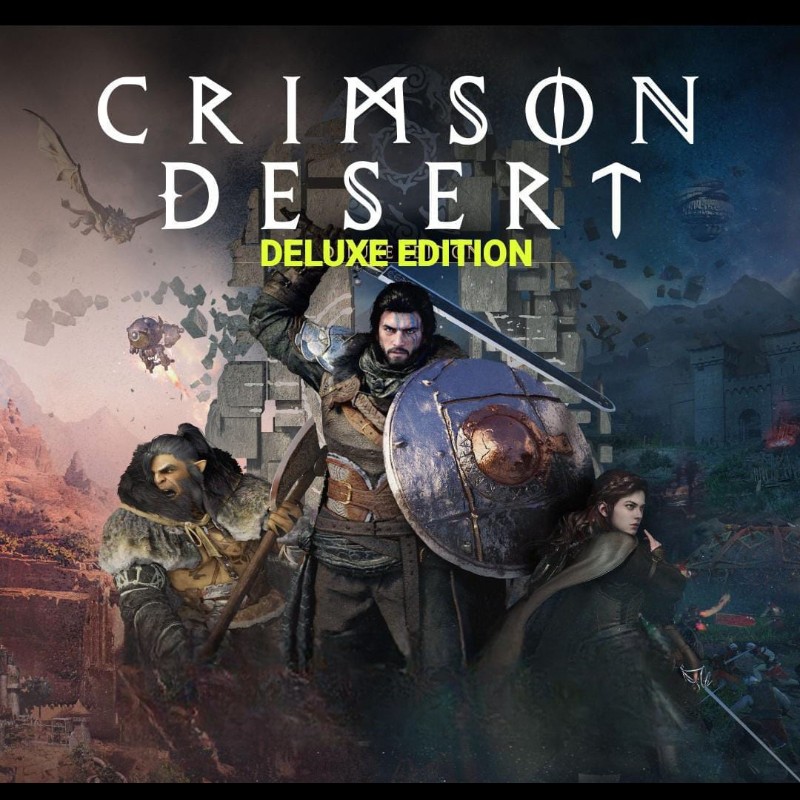 Crimson Desert Enhanced Edição Deluxe — jogo digital para Xbox Series X|S