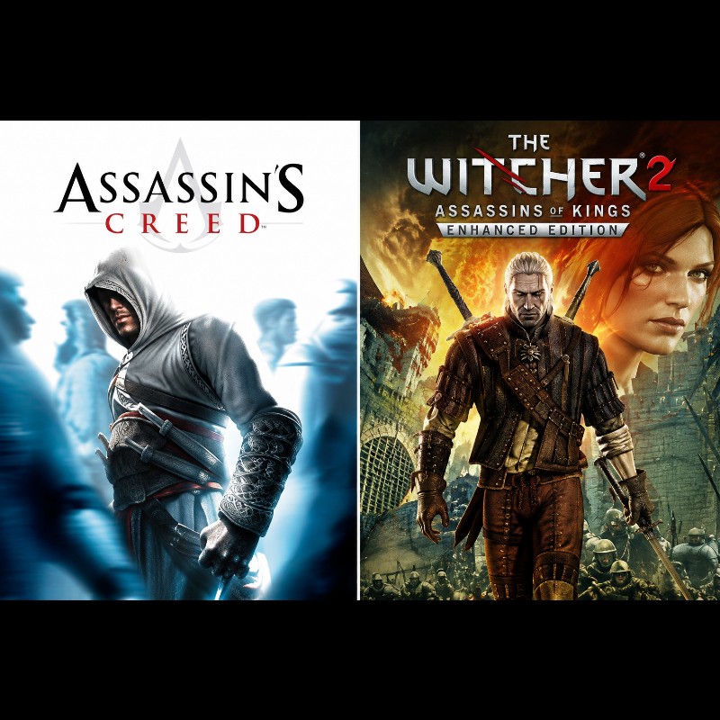 Assassin's Creed + The Witcher 2 — jogo digital para Xbox One, Series X|S e 360