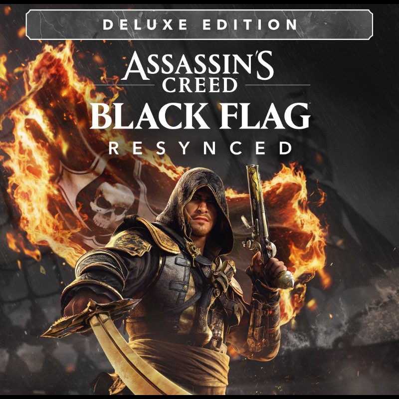 Assassin's Creed Black Flag Resynced Edição Deluxe — jogo digital para Xbox Series X|S
